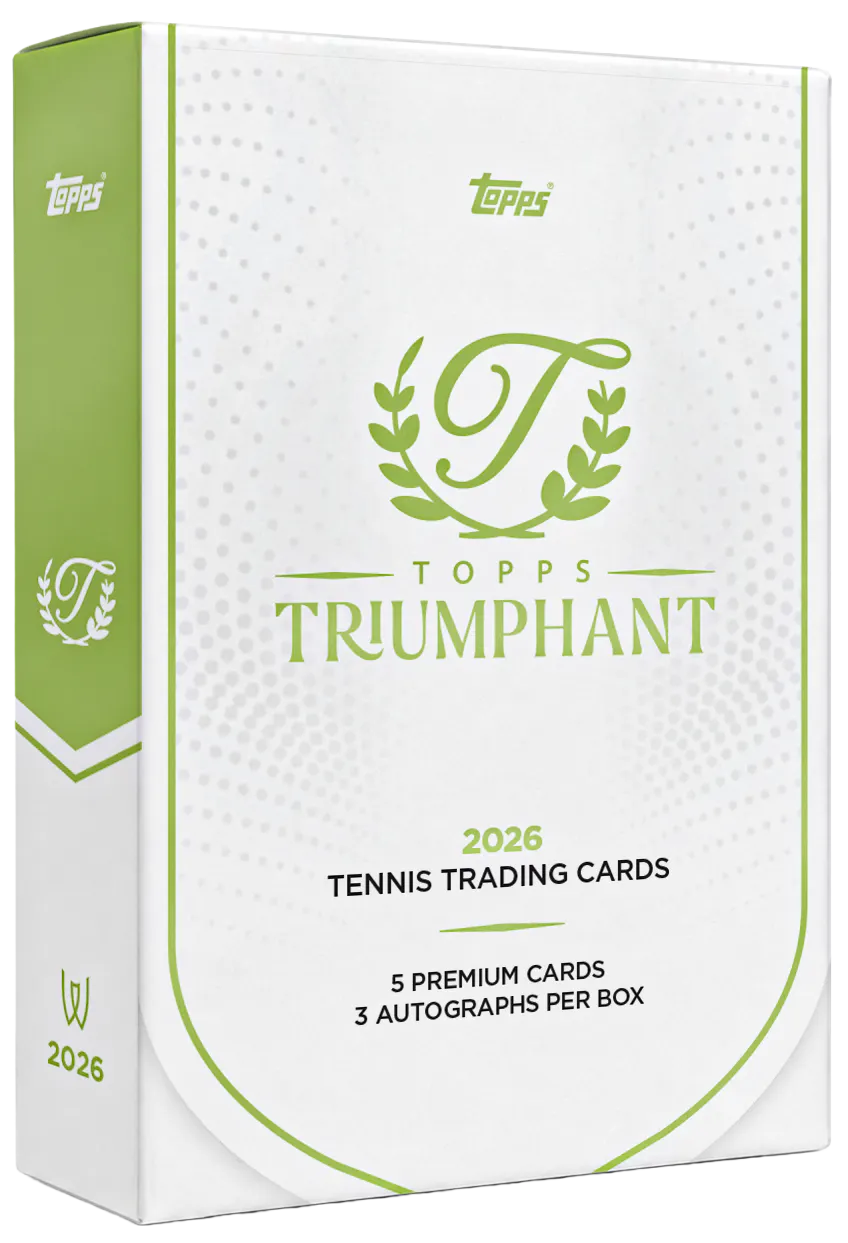 Hero image for 2026 Topps Triumphant Tennis - Hobby Box - Pre-Order
