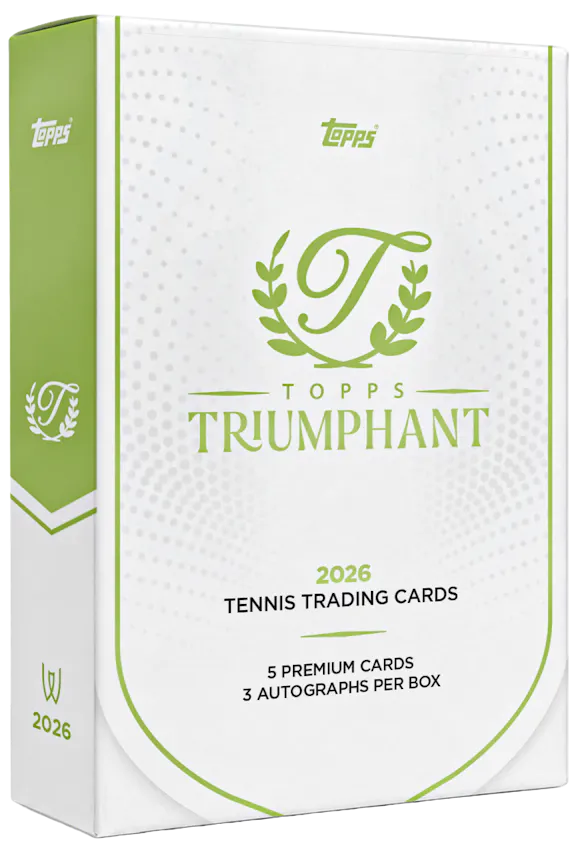 Hero image for 2026 Topps Triumphant Tennis - Hobby Box - Pre-Order