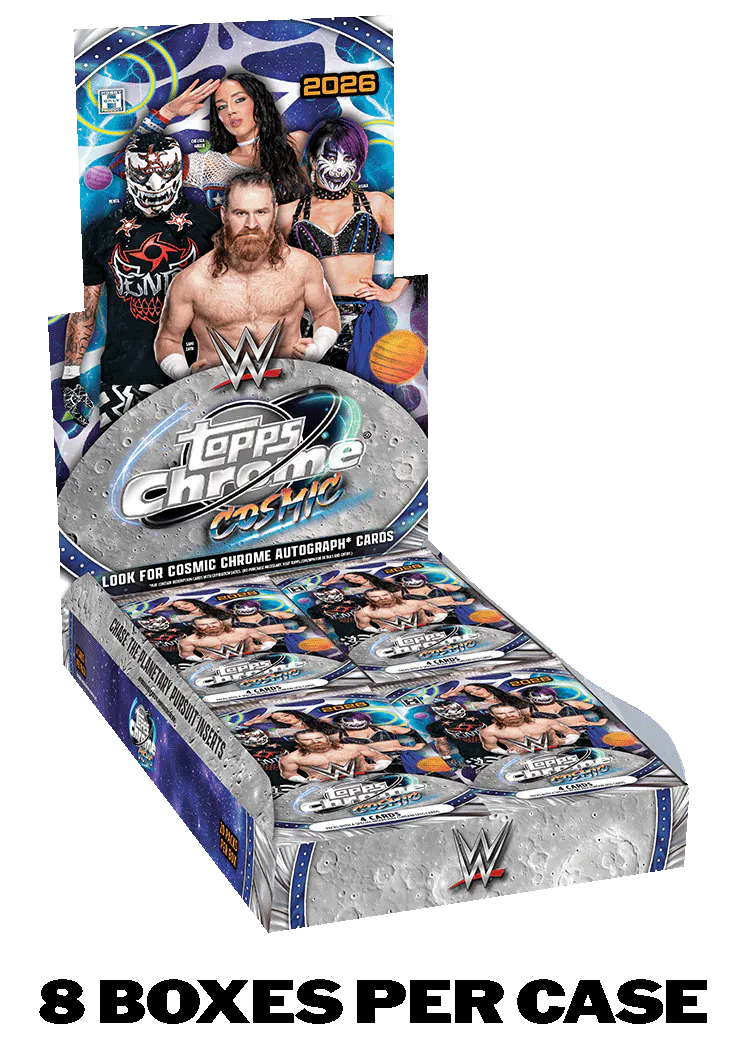 未開封　貴重！WWE WCW ロード．ウォリアーズ2体セット！新日　全日　SWS 2026 Topps Cosmic Chrome® WWE - Hobby Box - Sealed Case