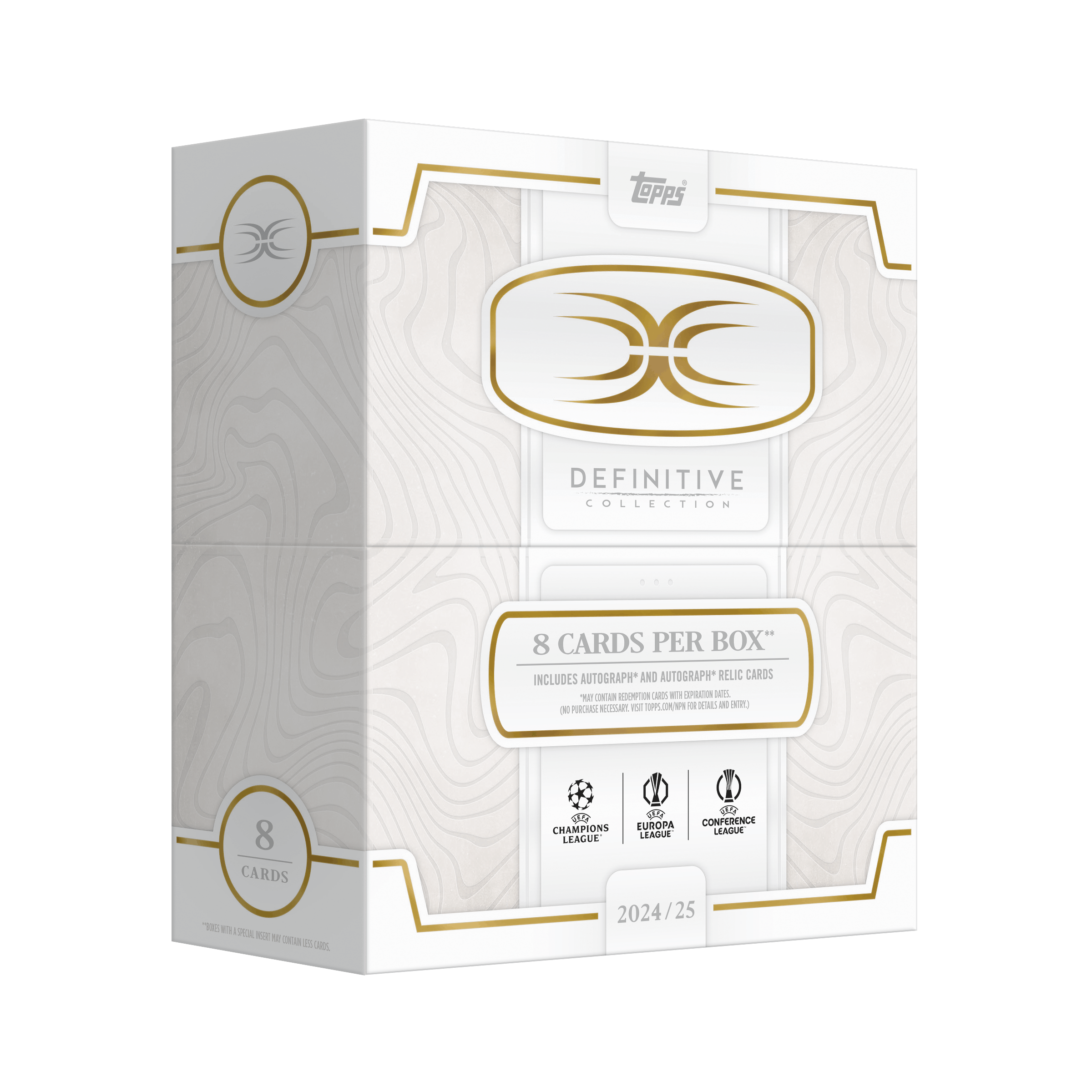 2024-25 Topps® Definitive UEFA Club Competitions - Hobby Box