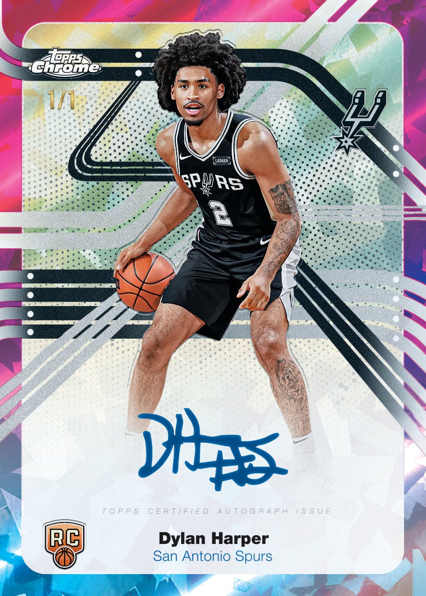 2025-26 Topps Chrome® Basketball Sapphire - Hobby Box