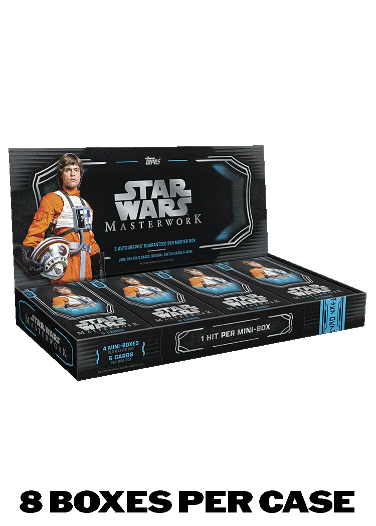 2025 Star Wars Masterwork - Hobby Box - Sealed Case
