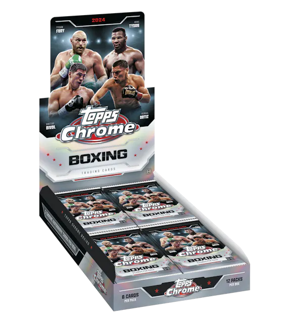 Hero image for 2024 Topps Chrome® Boxing - Hobby Box