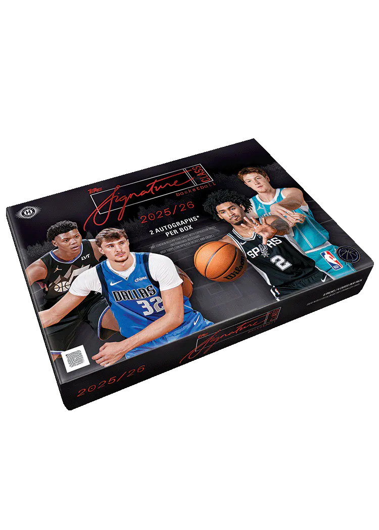 Hero image for 2025-26 Topps Signature Class Basketball - Hobby Box