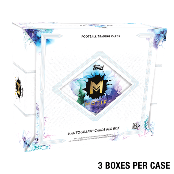 Hero image for 2023 Topps Motif Football - Hobby Box Sealed Case