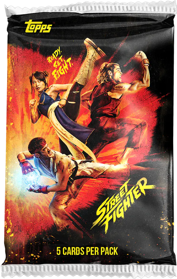 Hero image for 2026 Topps X Street Fighter - Single Pack