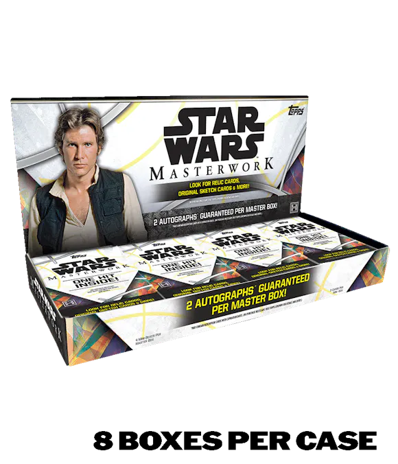 Hero image for 2024 Topps Masterwork Star Wars - Master Box - Sealed Case