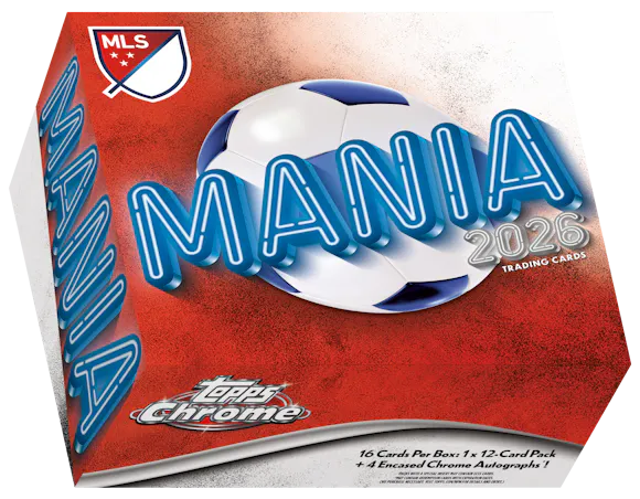Hero image for Topps Chrome® Major League Soccer 2026 - Mania Box