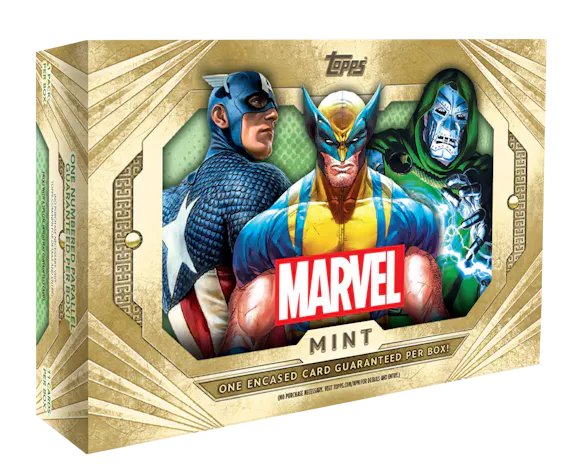 Hero image for 2025 Topps Mint Marvel - Hobby Box