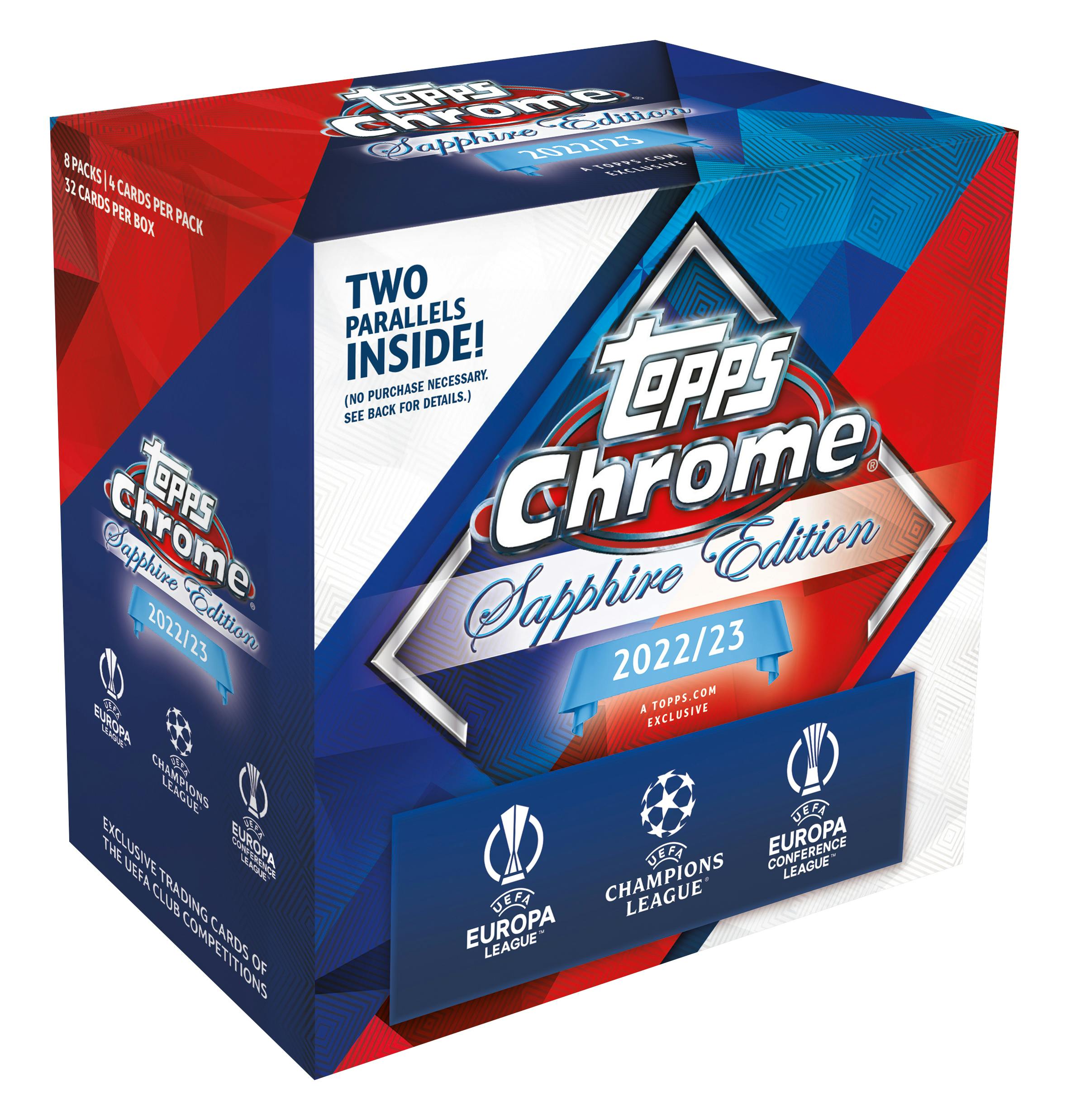 2022-23 Topps Chrome Club Competitions Checklist, Box Info