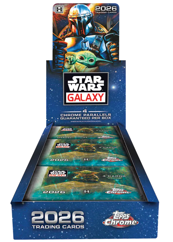 Hero image for 2026 Star Wars Chrome® Galaxy - Hobby Box