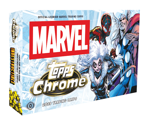 Hero image for 2025 Marvel Comics Chrome® - Hobby Box