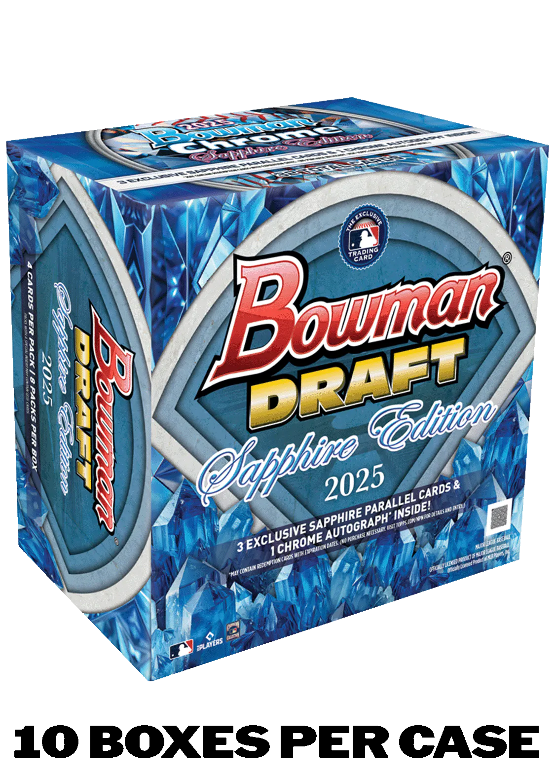 Hero image for 2025 Bowman Draft Baseball Sapphire Edition - Hobby Box - Sealed Case