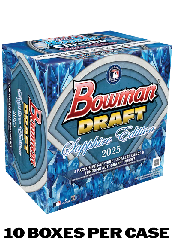 Hero image for 2025 Bowman Draft Baseball Sapphire Edition - Hobby Box - Sealed Case