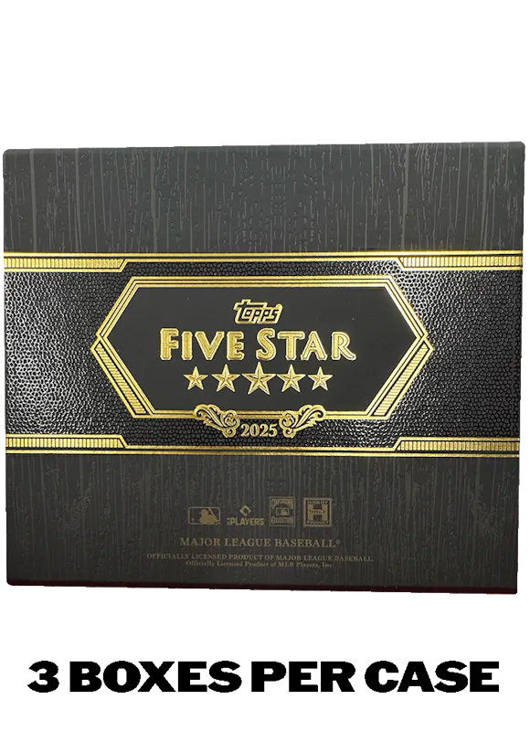 Hero image for 2025 Topps Five Star Baseball - Hobby Box - Sealed Case