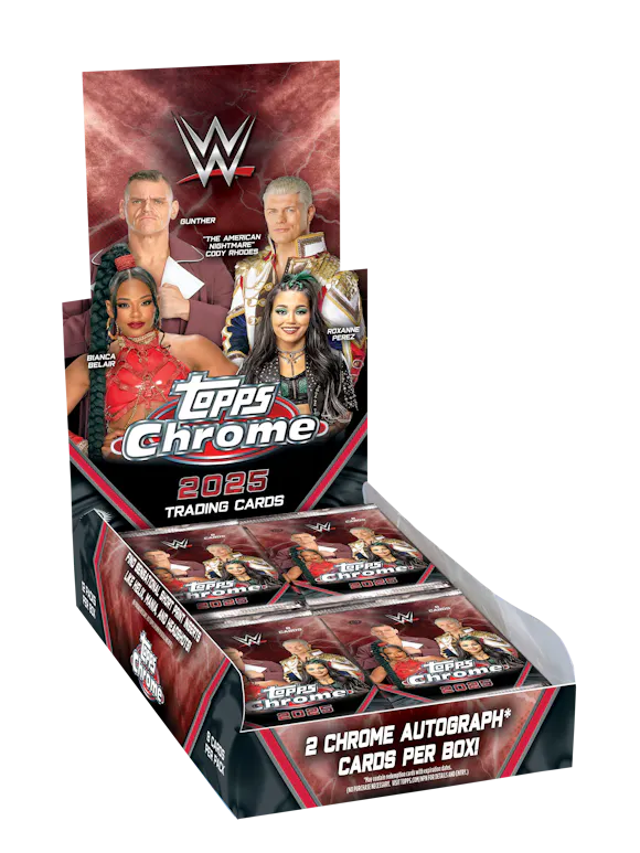 Hero image for 2025 Topps WWE Chrome® - Hobby Box - Pre-Order