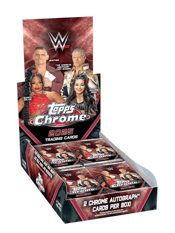 Hero image for 2025 Topps WWE Chrome® - Hobby Box - Pre-Order