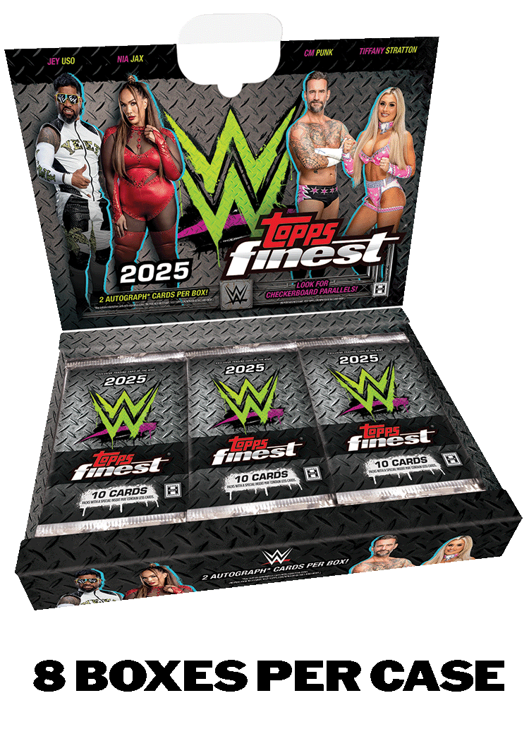 2025 Topps Finest WWE - Hobby Box - Sealed Case