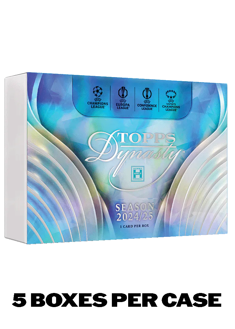 Hero image for 2024-25 Topps® Dynasty UEFA Club Competitions - Hobby Box - Sealed Case