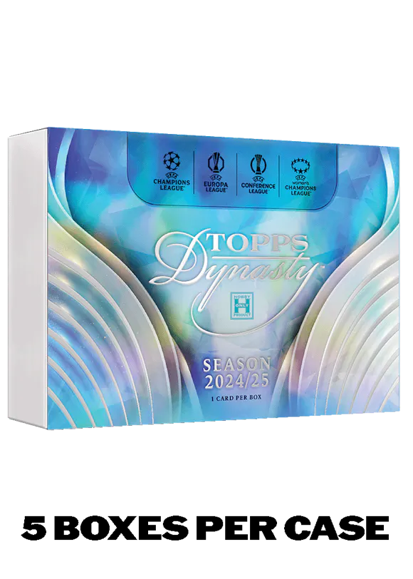 Hero image for 2024-25 Topps® Dynasty UEFA Club Competitions - Hobby Box - Sealed Case