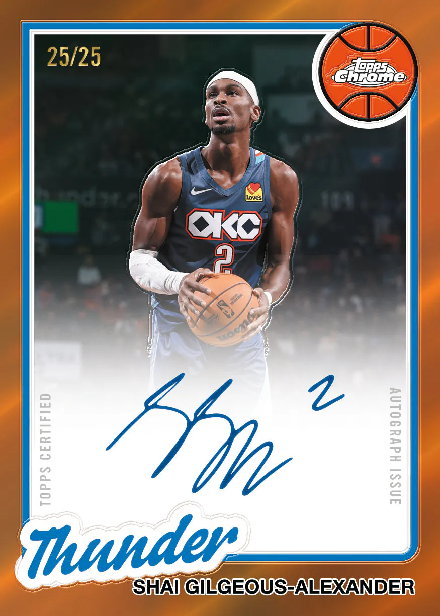 2025-26 Topps Chrome® Updates Basketball Jumbo Box - Pre-order