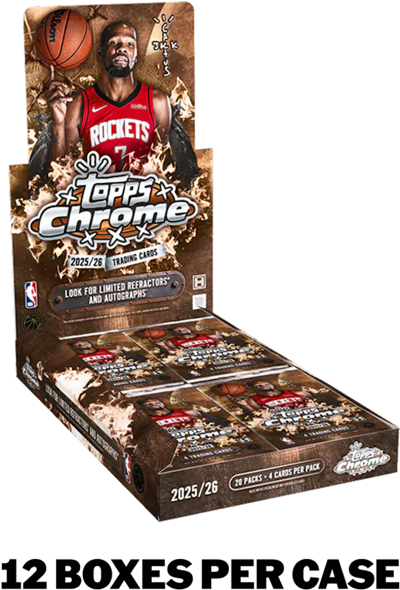 Hero image for 2025-26 Topps Chrome® Cactus Jack Basketball - Hobby Box - Sealed Case - Pre-order