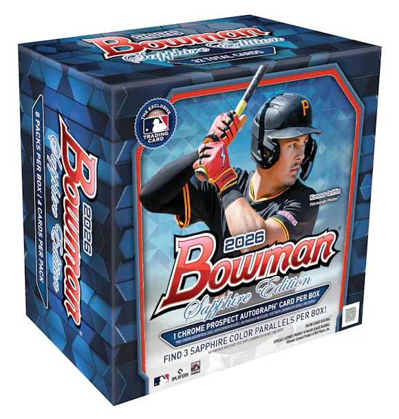 Hero image for 2026 Bowman Baseball Sapphire Edition - Hobby Box