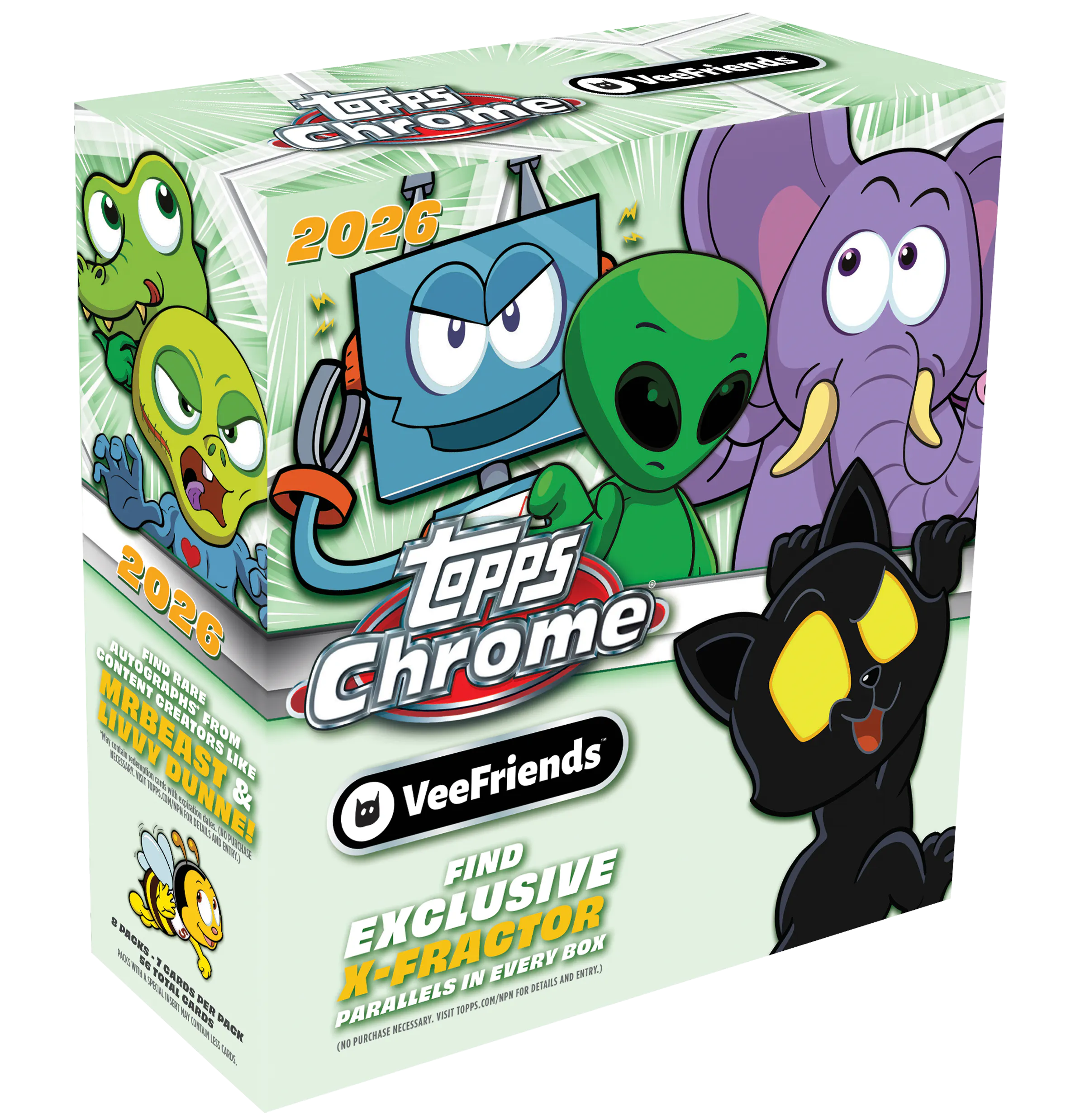 Hero image for 2026 Topps Chrome® VeeFriends - Mega Box