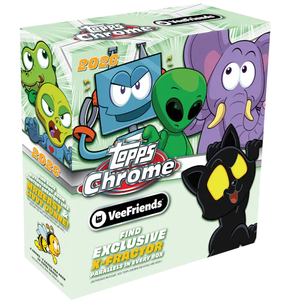 Hero image for 2026 Topps Chrome® VeeFriends - Mega Box