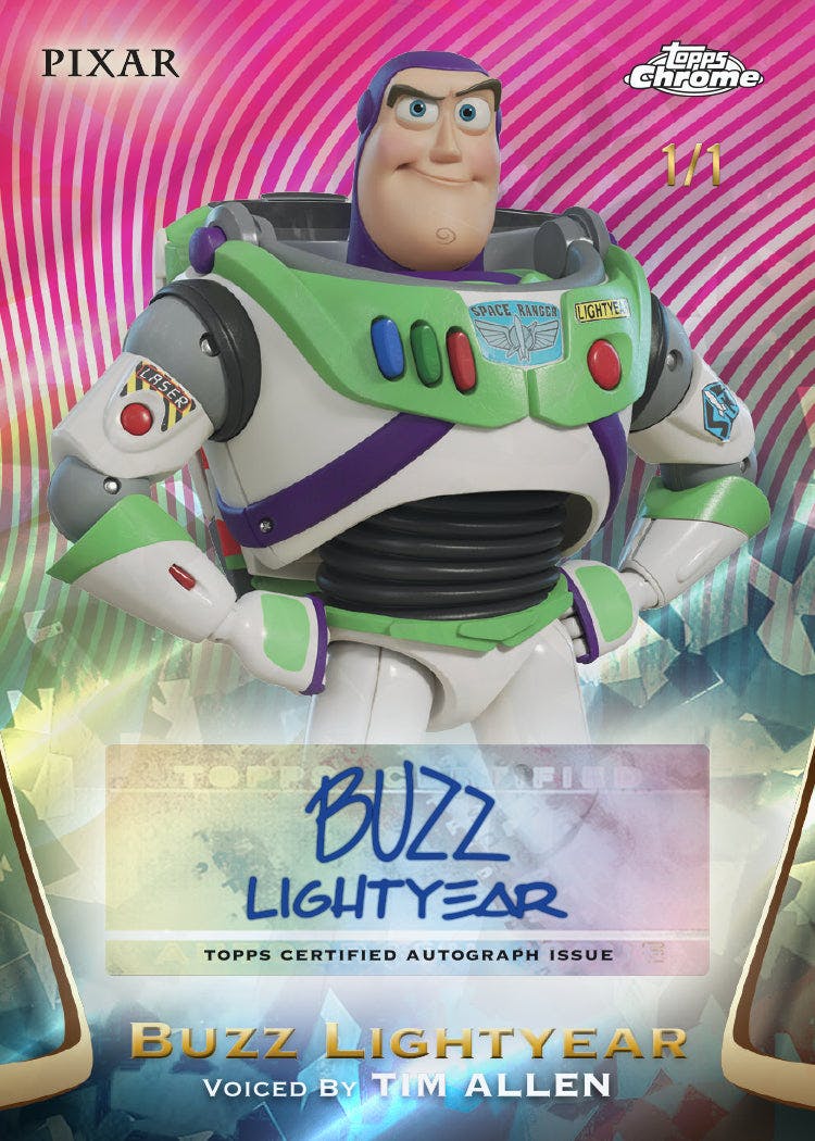 2025 Topps Chrome® Disney - Sapphire Edition - Hobby Box