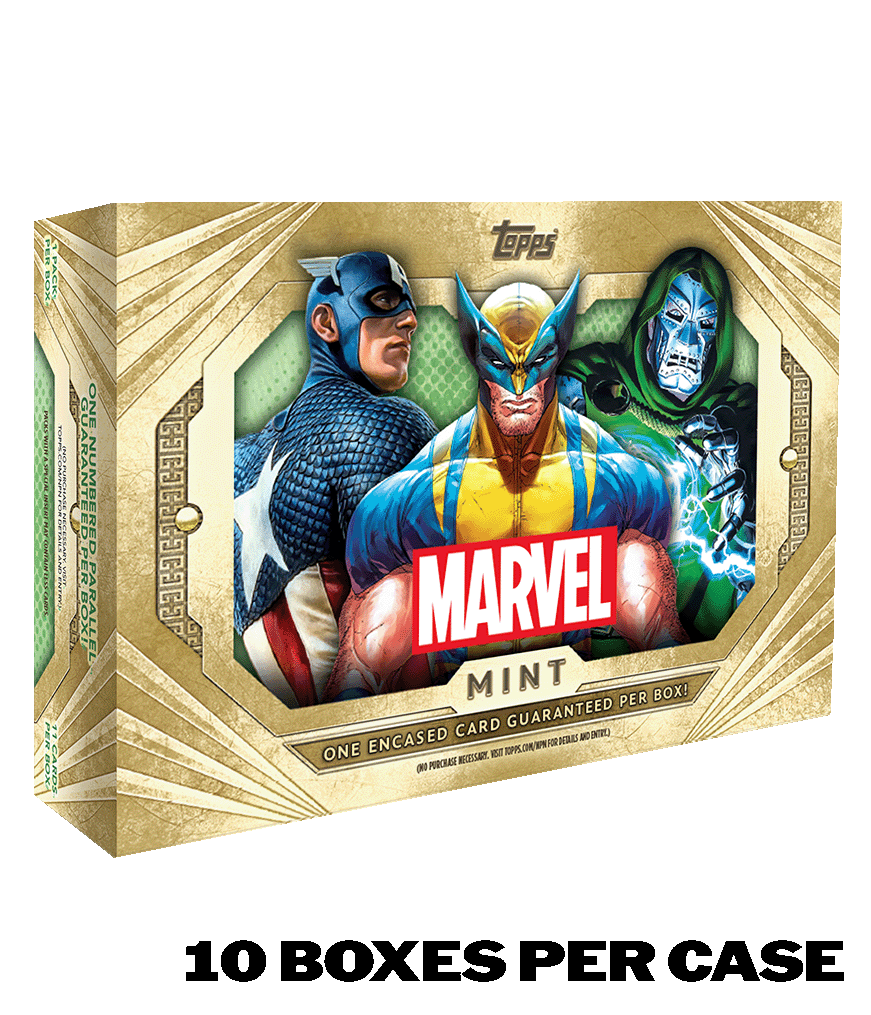 2025 Topps Mint Marvel - Hobby Box - Sealed Case