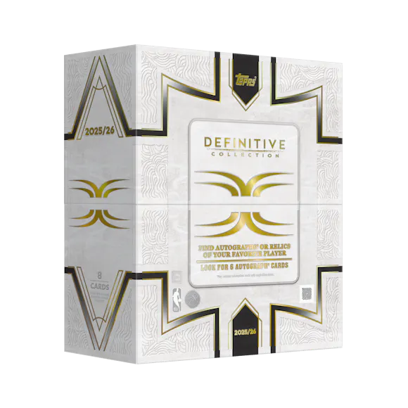 Hero image for 2025-26 Topps Definitive Basketball - Hobby Box