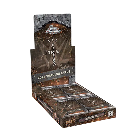 Hero image for 2025 Topps Chrome® WWE x Cactus Jack - Hobby Box