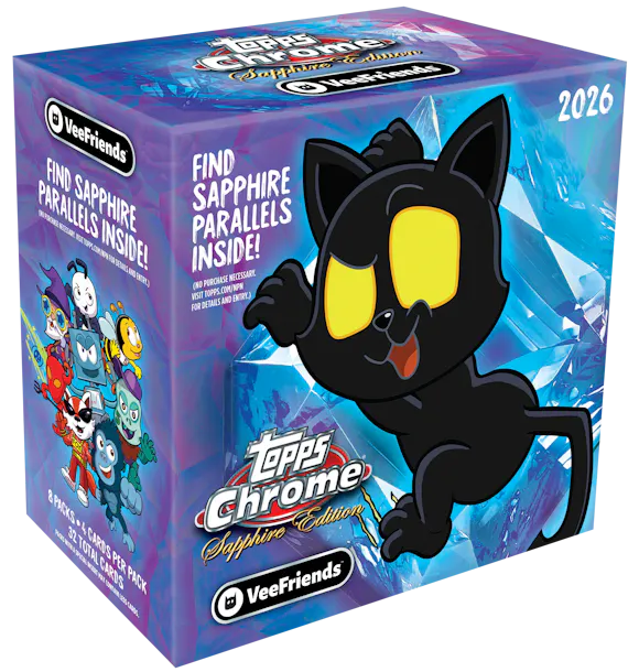 Hero image for 2026 Topps Chrome® VeeFriends Sapphire - Hobby Box