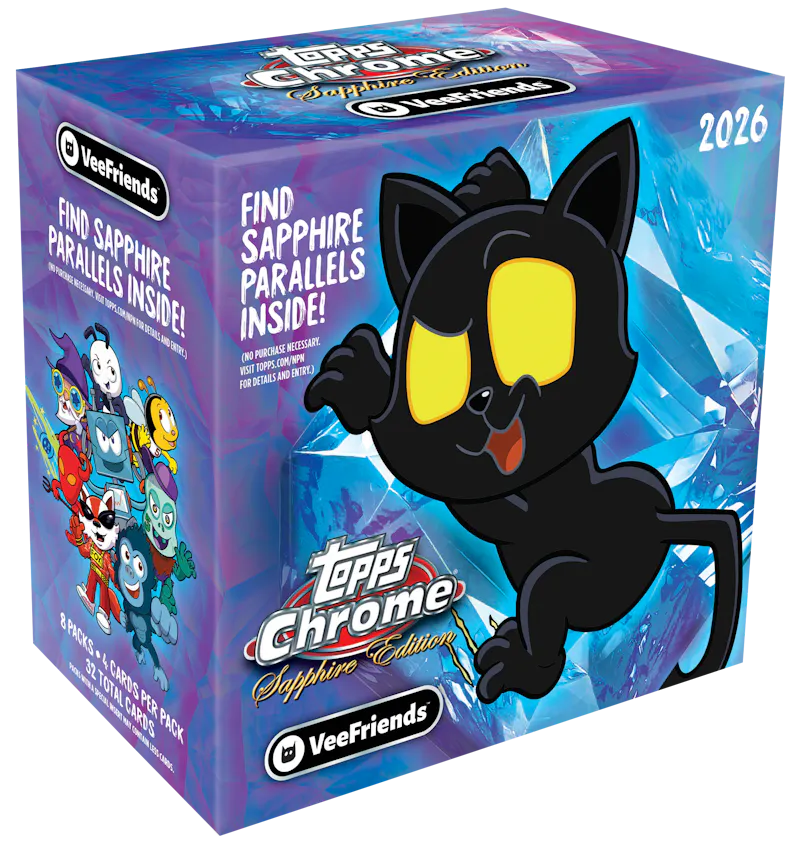 2026 Topps Chrome VeeFriends Sapphire Hobby Box