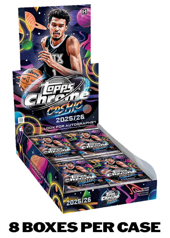 Hero image for 2025-26 Topps Cosmic Chrome® Basketball - Hobby Box - Sealed Case