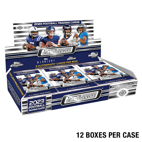 Hero image for 2023 Topps Composite Football - Hobby Sealed Case