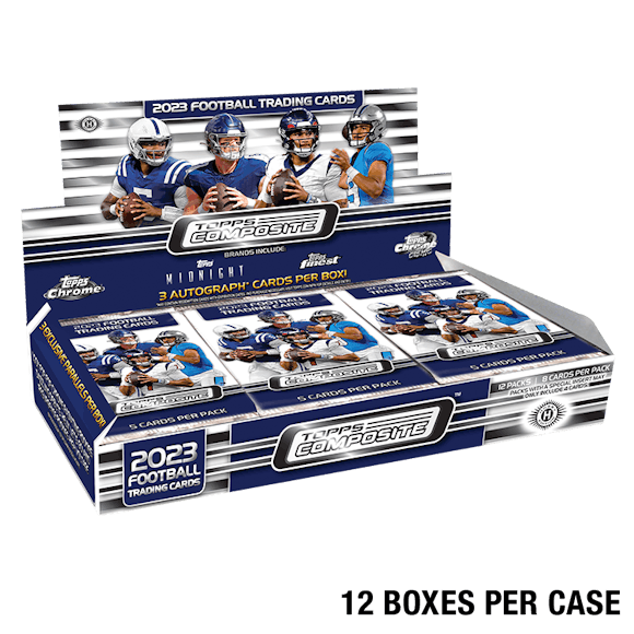 Hero image for 2023 Topps Composite Football - Hobby Sealed Case