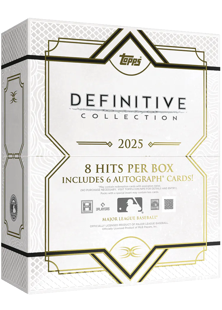 Hero image for 2025 Topps Definitive Baseball - Hobby Box