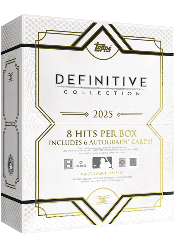 Hero image for 2025 Topps Definitive Baseball - Hobby Box