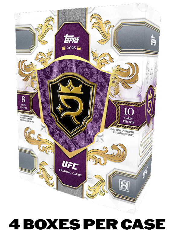 Hero image for 2025 Topps Royalty UFC - Hobby Box - Sealed Case