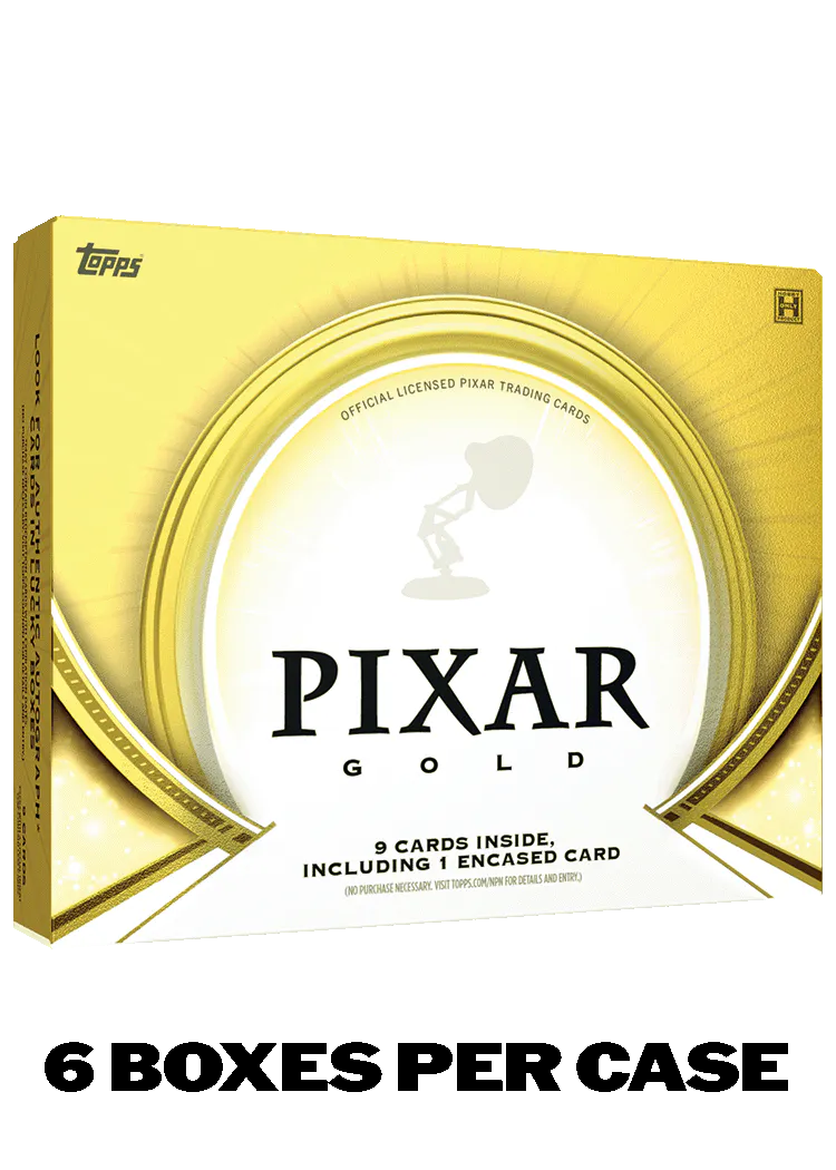 2025 Pixar Gold - Hobby Box - Sealed Case