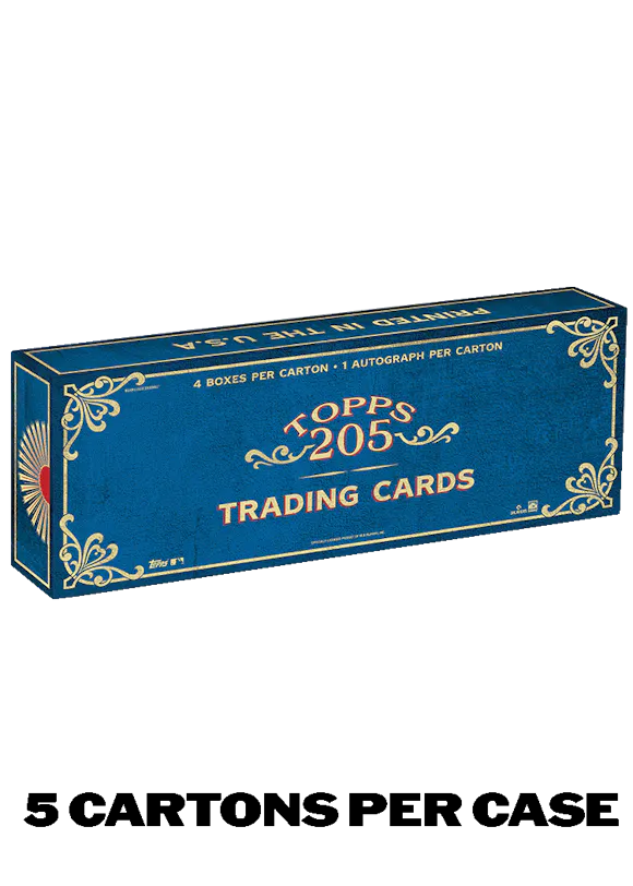 Hero image for 2025 Topps T205 – (5) Four-Box Carton Case