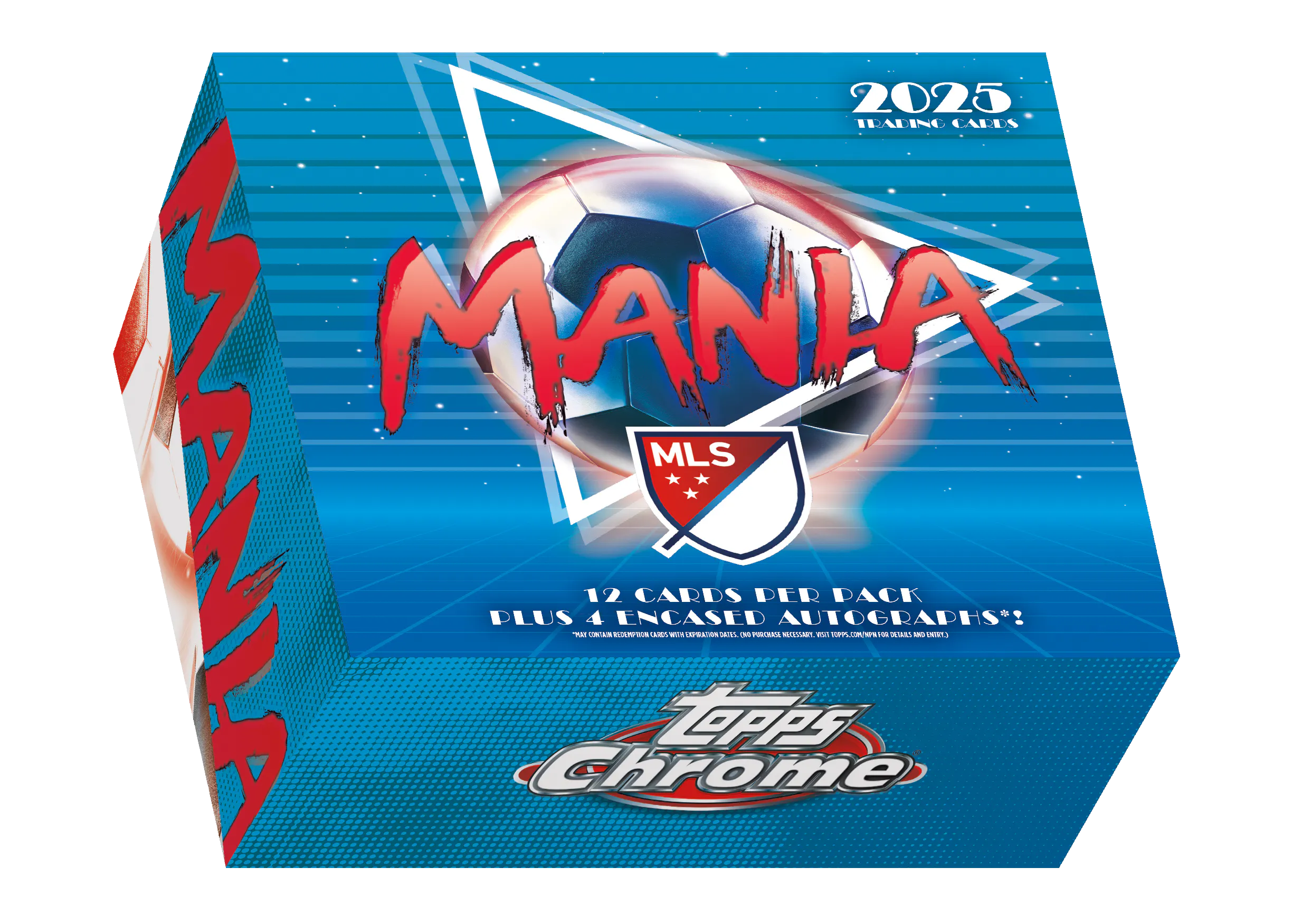 Hero image for Topps Chrome® MLS 2025 - Mania Box