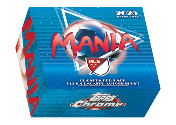 Hero image for Topps Chrome® MLS 2025 - Mania Box