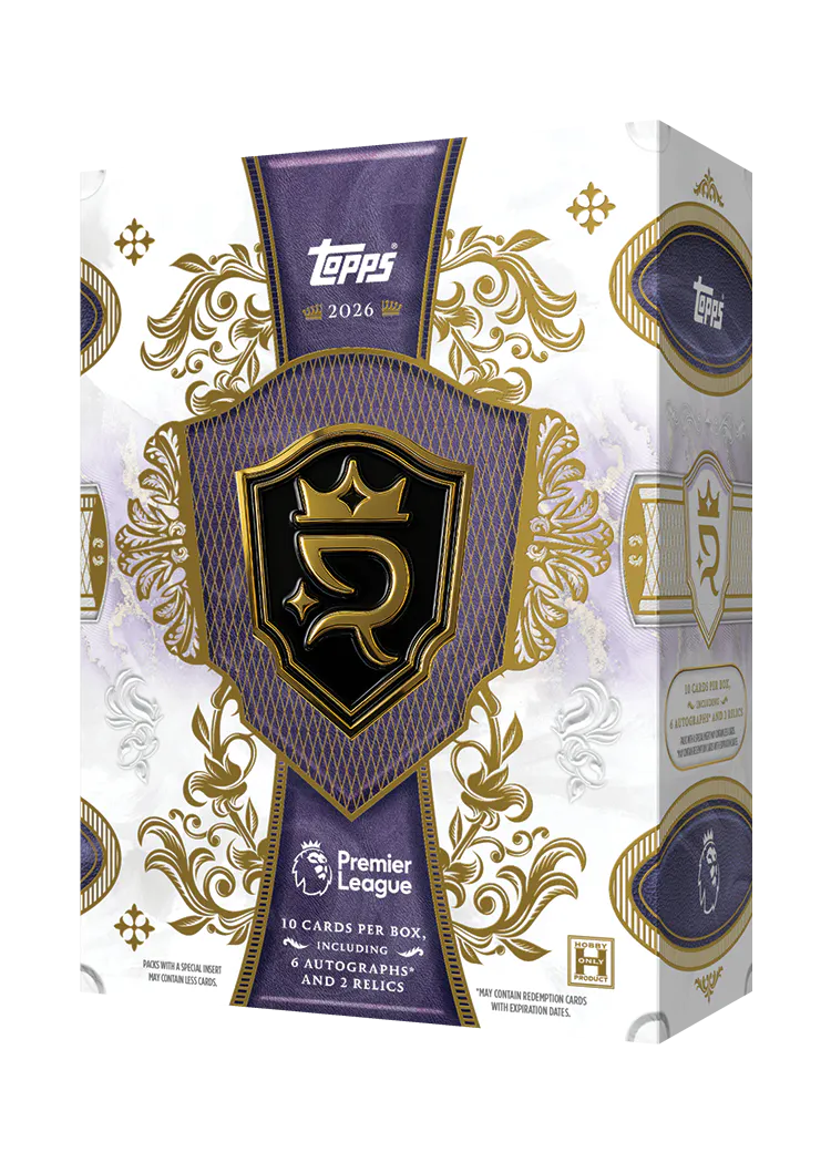 Hero image for Topps Royalty Premier League 2026 - Hobby Box