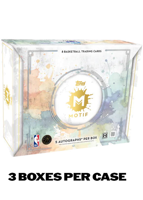 Hero image for 2025-26 Topps Motif Basketball - Hobby Box - Sealed Case - Pre-order