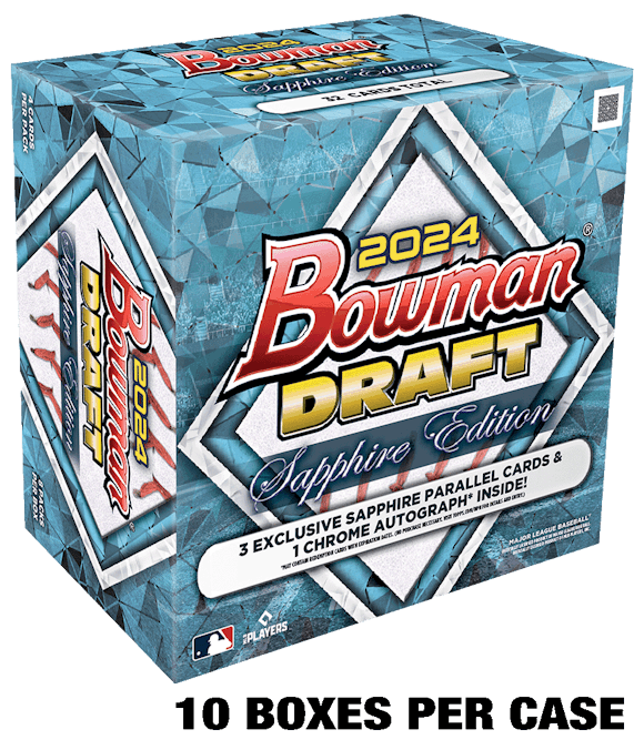 Hero image for 2024 Bowman Draft Baseball Sapphire Edition - Sealed Case