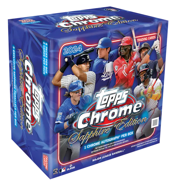 Hero image for 2024 Topps Chrome® Baseball Sapphire Edition