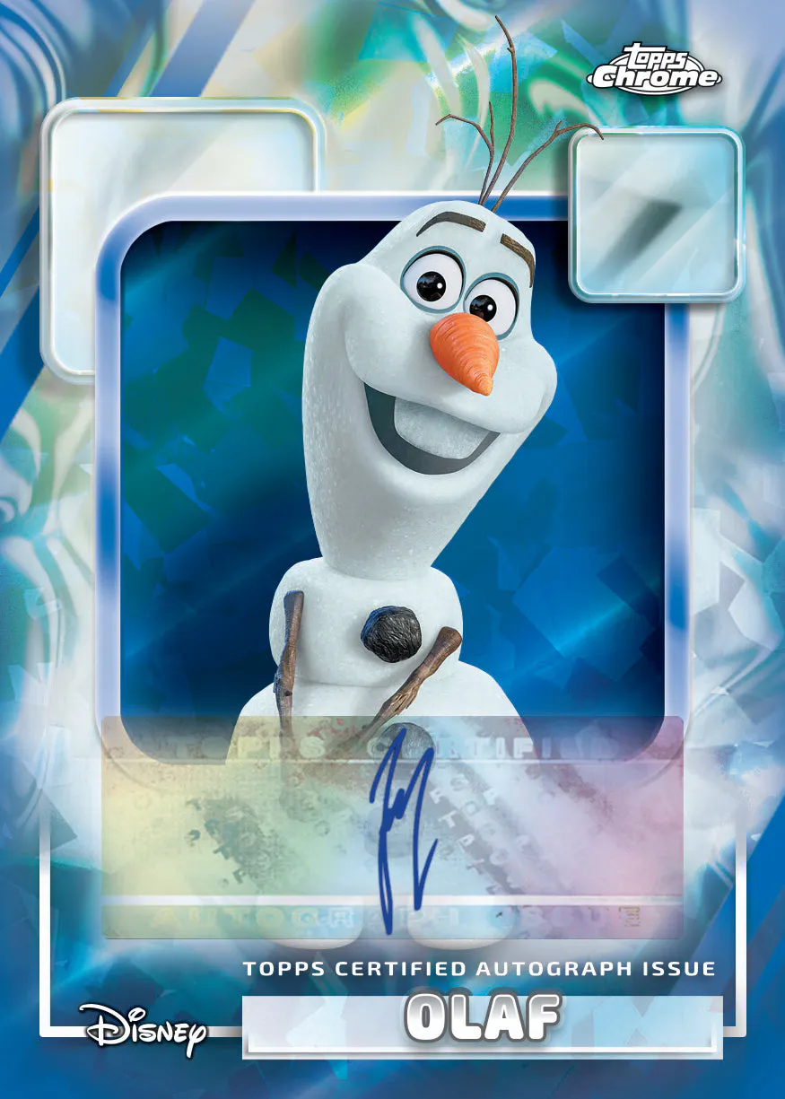 2026 Topps Chrome® Disney Sapphire Edition - Hobby Box - Sealed Case